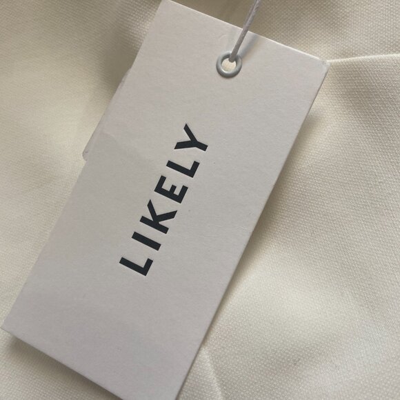 **Likely** Keela Gown Size 2 White Summer Party NWT - Picture 5 of 7